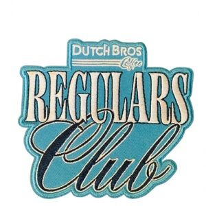 Dutch Bros Coffee Regulars Club Patch